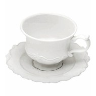 Xicara 200ml Em Porcelana Wolff Fancy Branca